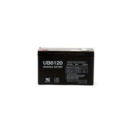 Ilb Gold SeaLED Lead Acid Battery, Replacement For Gs Port Pe6V10 Battery, 10PK PE6V10 BATTERY